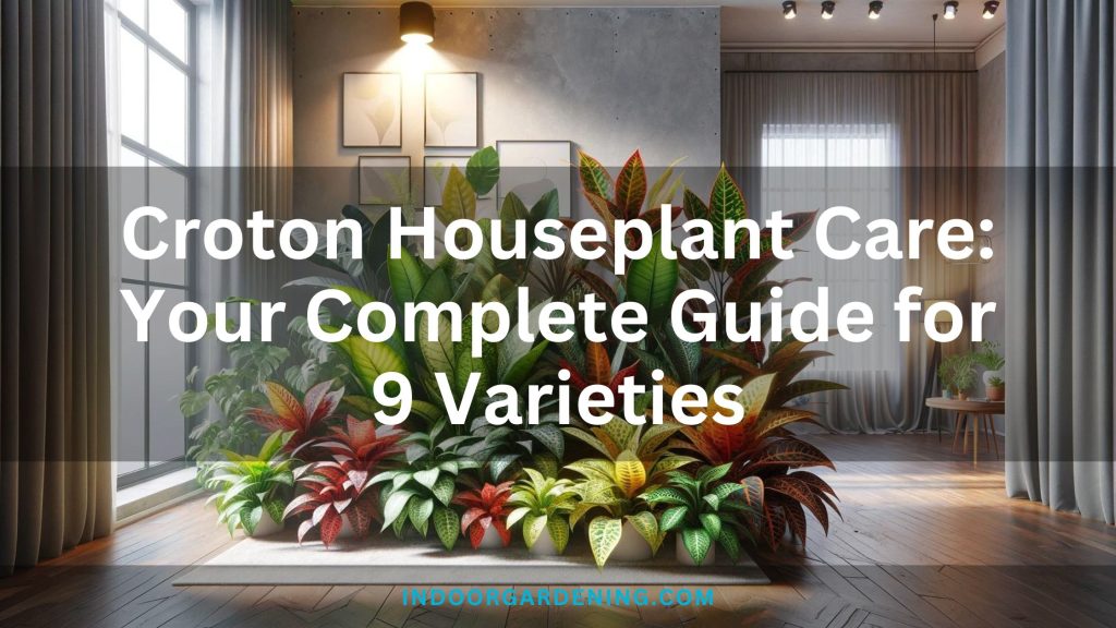 Croton Houseplant Care Guide
