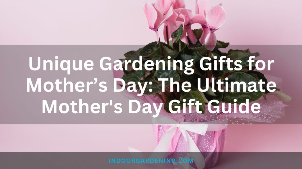 Unique Gardening Gifts for Mother’s Day